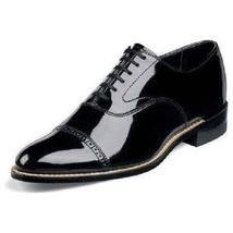 Stacy Adams Shoes Concorde Patent Leather Oxford Tuxedo Lace Wedding 11003-01 image 2