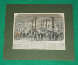 1866 ILLUSTRATED LONDON NEWS PAPER BRITISH NORTH AMERICAN PROVINCES BARB... - $36.24