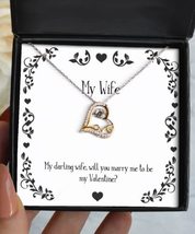 Brilliant Wife, My Darling Wife, Will You Marry me to be My Valentine, Fun Love  - £38.45 GBP