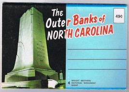 North Carolina Postcard Booklet Outer Banks Of North Carolina  - $2.96