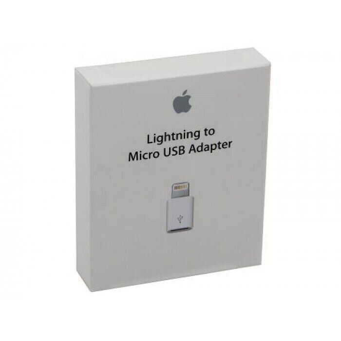 Primary image for Genuine Apple Lightning to Micro USB Adapter (MD820ZM/A)