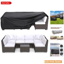 Waterproof Heavy-Duty Outdoor Furniture Cover - Fits Sectional Sofa &amp; Ta... - $68.26