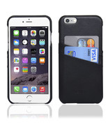NAVOR Genuine Real Leather Premium Retro Luxury Wallet Case for iPhone 6... - $9.49 CAD