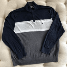 Nautica 1/4 Zip Lightweight Sweater XL - $32.40