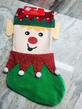 Ship N 24 Hours. New-Christmas Velvet/Glitter Stocking. 17 inches. - $22.92 CAD