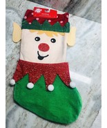 Ship N 24 Hours. New-Christmas Velvet/Glitter Stocking. 17 inches. - $23.57 CAD