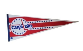 1980s Washington Capitals Pennant NHL Full Size Felt Flag - £29.49 GBP