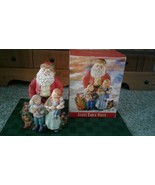 1995 Holiday Lane Santa with Kids (Children) Table Piece Figurine - RESIN - £20.31 GBP