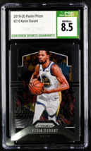 2019 2019-20 Panini Prizm #210 Kevin Durant CSG 8.5 *Only 13 Graded Higher* - £5.86 GBP