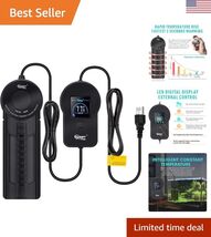800W Aquarium Heater, Submersible Fish Tank Water Heater with External C... - $128.07
