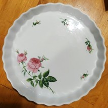 Christineholm Porcelain &quot;Rose&quot;  Quiche Baking Dish 10&quot; - £20.09 GBP