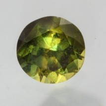 Australian Green Sapphire Faceted Round 5.8 x 5.8 mm Natural Gemstone .98 carat - £25.12 GBP