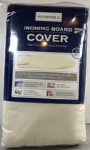 Reversible Ironing Board Cover w/ 1/2&quot; Pad 54&quot; x 15&quot; Khaki Bed Bath &amp; Beyond NIP - £12.62 GBP