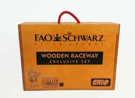 Brio Bob The Builder FAO Schwarz Wooden Raceway Exclusive Set Empty Box - £13.17 GBP