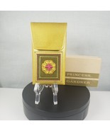 Vintage 1950&#39;s Princess Gardner Embroidered Metallic Gold Leather Cigare... - $66.36 CAD