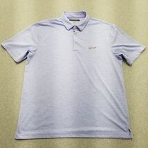 Greg Norman Polo Shirt Mens Large Purple Short Sleeve - €14,47 EUR