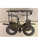 Antique black iron car like 1913 Ford Model T Roadster - £9.38 GBP