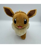 Pokémon Center Eevee Plush Stuffed Animal 8” 2021 Nintendo Authentic - $352.09 MXN