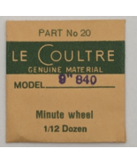 NOS Jaeger LeCoultre - Minute Wheel - 9&quot; Cal. 840 - Part 20 - £21.01 GBP