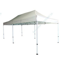 10 x 20 Feet Outdoor Pop-Up Patio Folding Canopy Tent-White - Color: White - £236.38 GBP