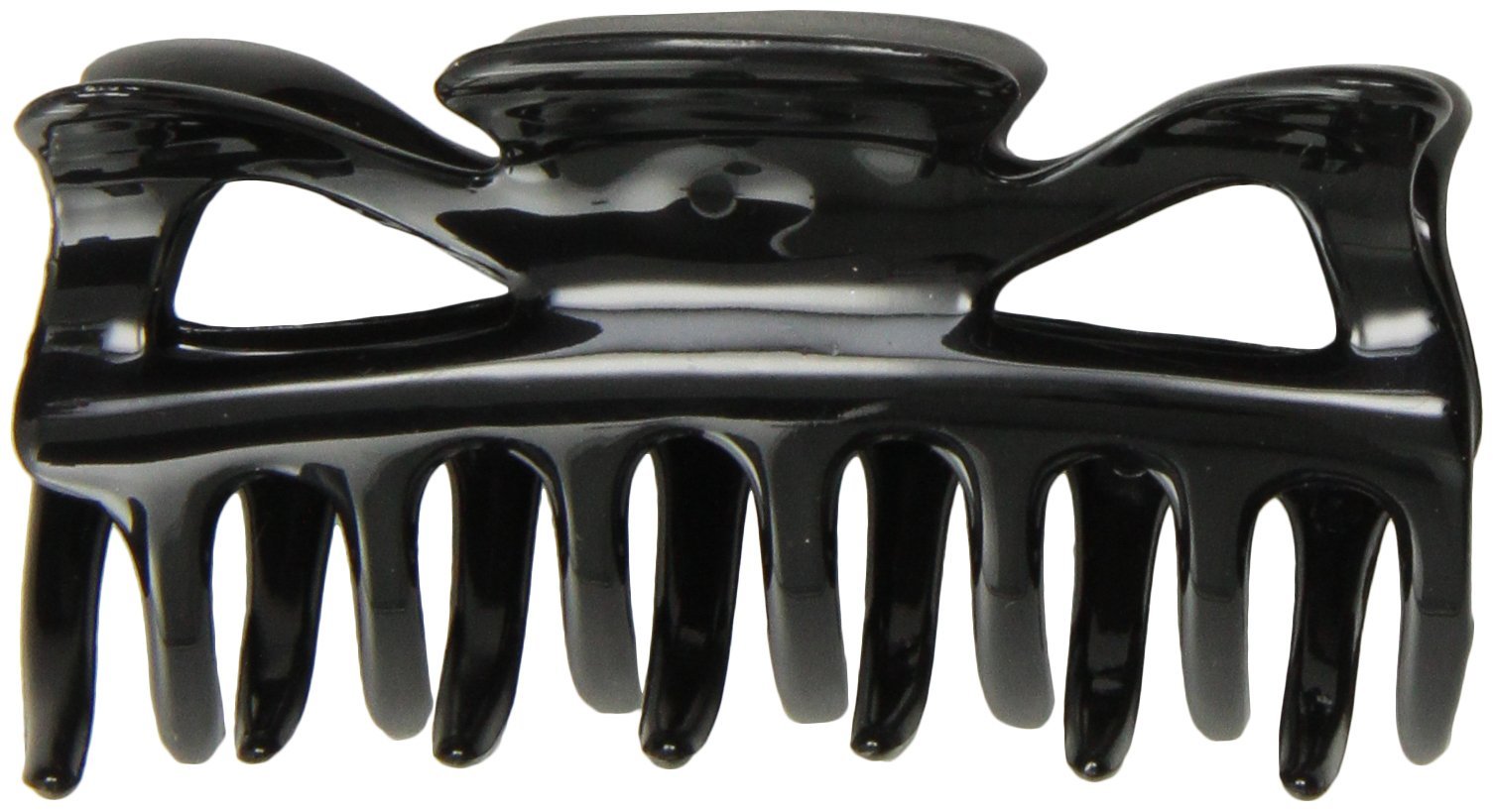 CARAVAN Traditional With Flair Small Patent Covered Spring Hair Claw In ... - $7.00+