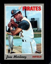 1970 Topps #8 Jose Martinez Nmmt (Rc) Pirates *INVAJ207 - £1.75 GBP