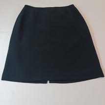 Back Zipper RN#106409 Women&#39;s Black A-Line Skirt Size 10 - €7,70 EUR