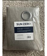 Sun Zero LICHTENBURG One Curtain Panel in  50&quot; x 63”L Beige - $491.15 MXN