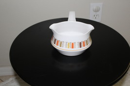 VTG Noritake China Progression MARDI GRAS 9019 7&quot; x 3 1/4&quot; Gravy Boat - $59.00