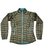 Mountain Hardware Q Shield 800 Down Women’s Green Quilted Jacket Size Small - $912.02 MXN