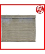 Semi-Sheer Bamboo Roll-Up Blinds - Cord-Free for Patios &amp; Sunrooms - 36&quot;... - $1,027.72 MXN