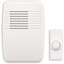 Heath/Zenith SL-7366-02 Wireless Plug-In Door Chime Kit with Molded Plastic - $35.45
