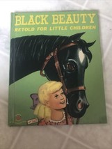 Vintage Black Beauty Retold For Little Children 1952 Wonder Books Washab... - £9.58 GBP