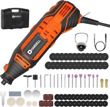 HARDELL Rotary Tool Kit, 6 Variable Speed 160W Power Rotary Tool, DIY Crafts - £25.38 GBP