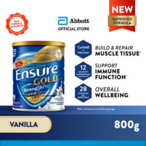 Abbott EnsureGold Gold Complete Nutrition Milk Powder Vanilla Flavored 800g - $111.82+