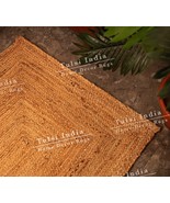 Living room jute rug, Jute rug, Hallway runner rug, Jute runner rug, far... - $1,956.12 MXN