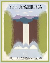 13655.Decor Poster print.Room Wall art design.See America.Visit National Parks - £12.94 GBP+