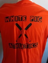 White Pig Athletics Baseball Gildan T Shirt Size Large - £7.78 GBP