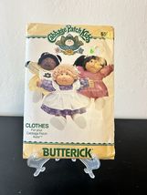 Vtg Butterick Pattern 6509 Cabbage Patch Kids Doll Clothes Dresses Uncut... - $9.89