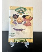 Vtg Butterick Pattern 6509 Cabbage Patch Kids Doll Clothes Dresses Uncut... - $13.92 CAD