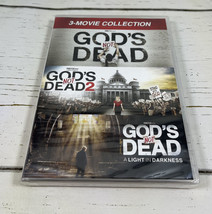 DVD-God&#39;s Not Dead: 3-Movie Collection (3 DVD) New Sealed - £7.62 GBP