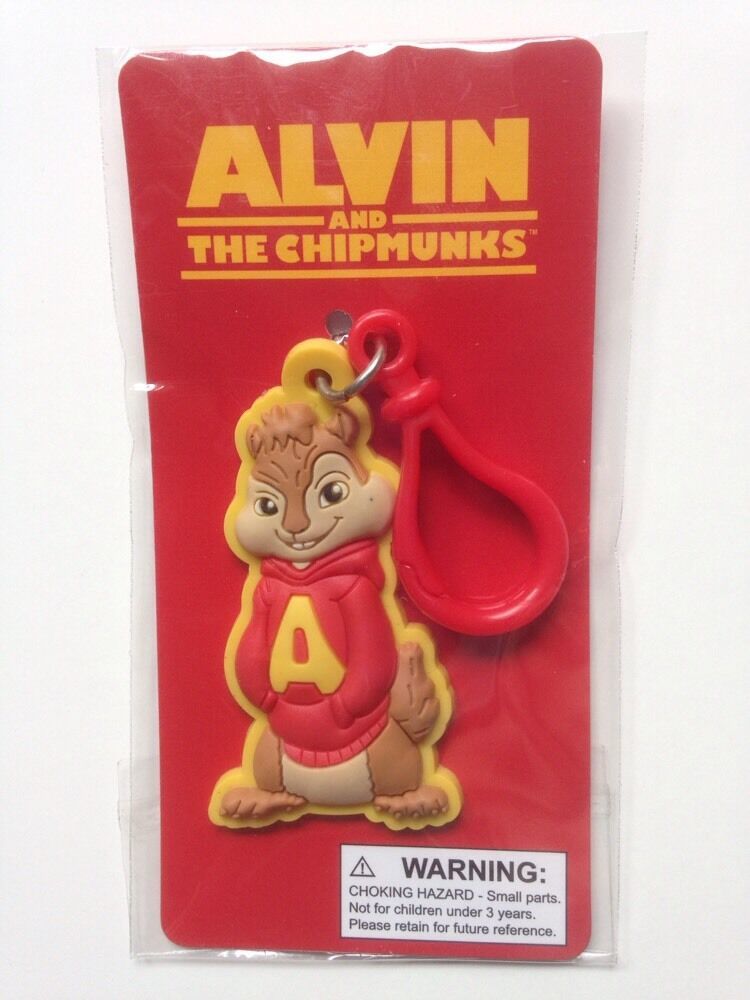 Alvin and the Chipmunks Alvin Keychain 20th Century FOX 2011 Bendable
