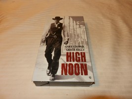 High Noon (VHS, 1997) Gary Cooper, Grace Kelly, Lloyd Bridges, Lon Chaney - $9.00