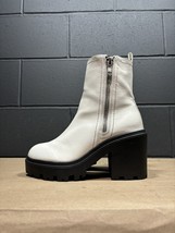 Urban Outfitters Chunky White Y2K 90’s Style Platform Boots Women’s Sz 8 - £43.39 GBP