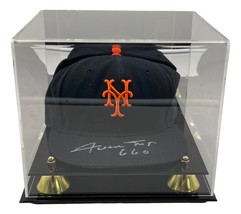 Willie Mays Signed New York Giants Cooperstown Collection Hat 660 PSA w/ Case - £928.30 GBP