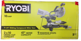 USED - RYOBI TSS702 7-1/4&quot; Compound Miter Saw Corded Read! - £132.29 GBP