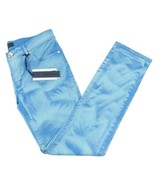 Juicy Couture Black Label Blue Tropic Water Print Denim Jeans 28 NWT - £50.88 GBP