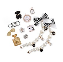 Shoe Charms Fits for Clog Sandals. Fashion Crystal Can - $55.14