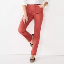 Women&#39;s Gloria Vanderbilt Amanda Classic Jeans, Size: 16 Short, Persimmon - $20.57