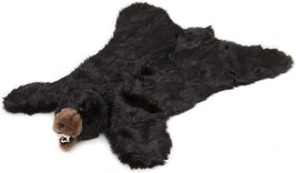 Small Carstens Plush Black Bear Kids Animal Rug. - $64.98